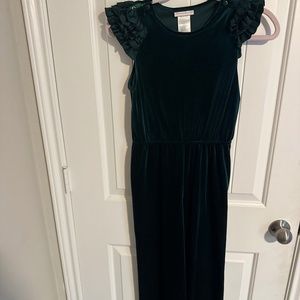 Green  Velour Jumper